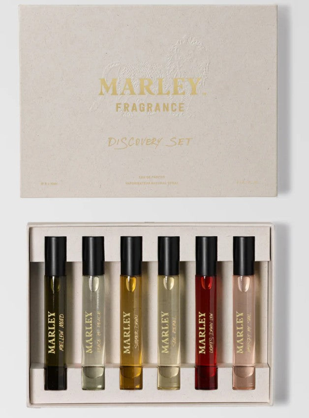 Travel Discovery Eaux De Parfam Set - Unisex by Bob Marley (Set of 6)