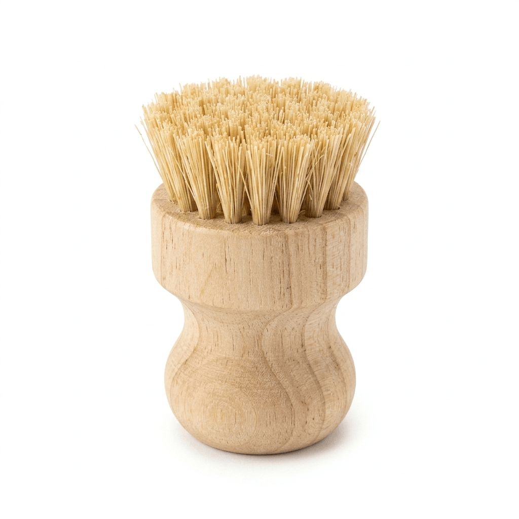 Bamboo Sisal Fiber Dish Brush