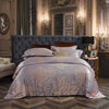 Perugia by Dolce Mela  6 Pieces Luxury Jacquard Duvet Cover Set