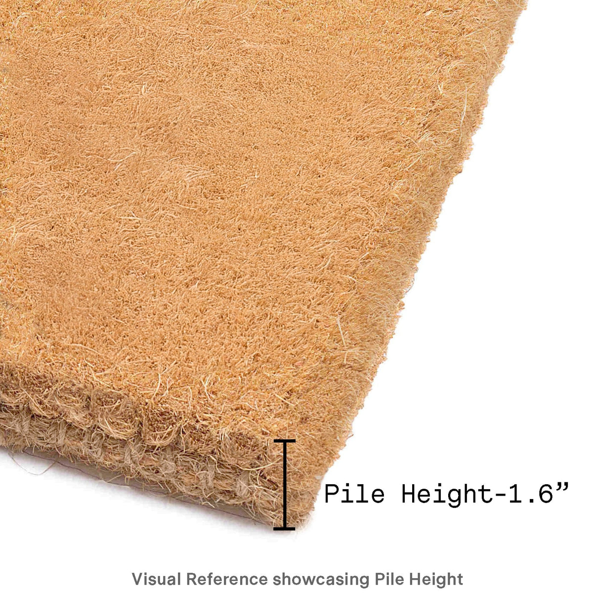 Magnolia Branch - Blue Coir Doormat