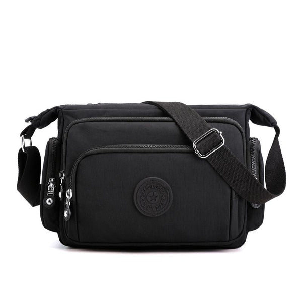 Double Front Pocket Messenger Bag