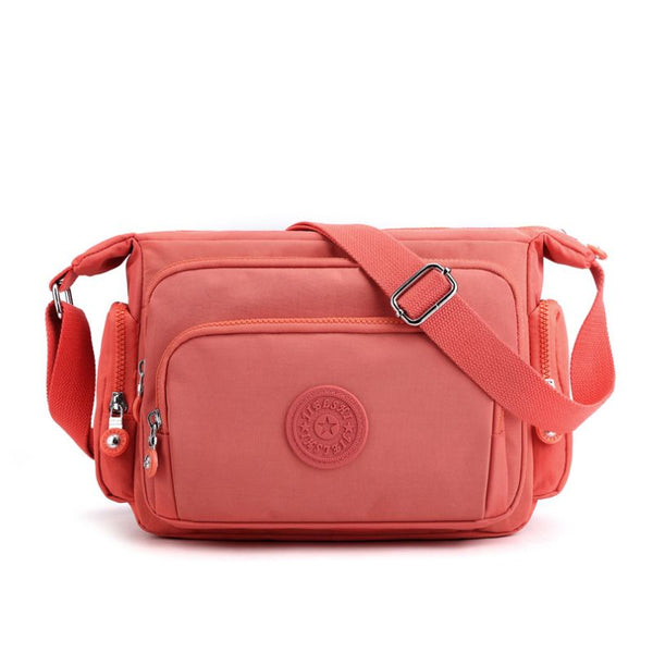 Double Front Pocket Messenger Bag