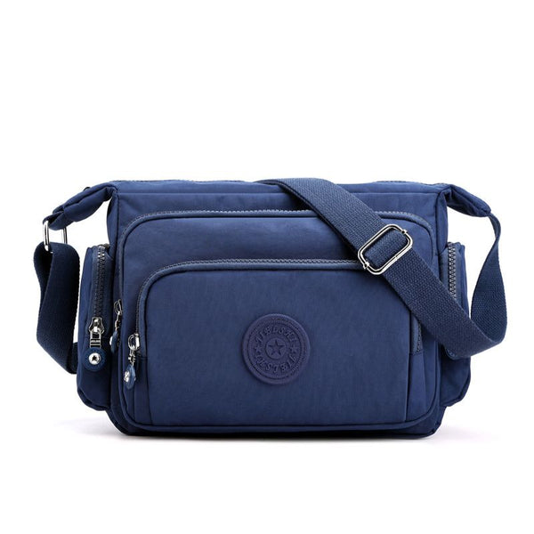Double Front Pocket Messenger Bag