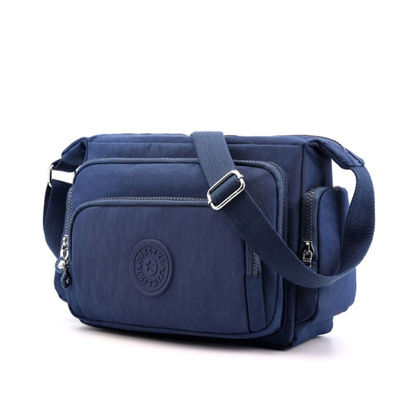 Double Front Pocket Messenger Bag