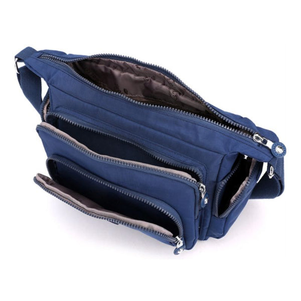 Double Front Pocket Messenger Bag