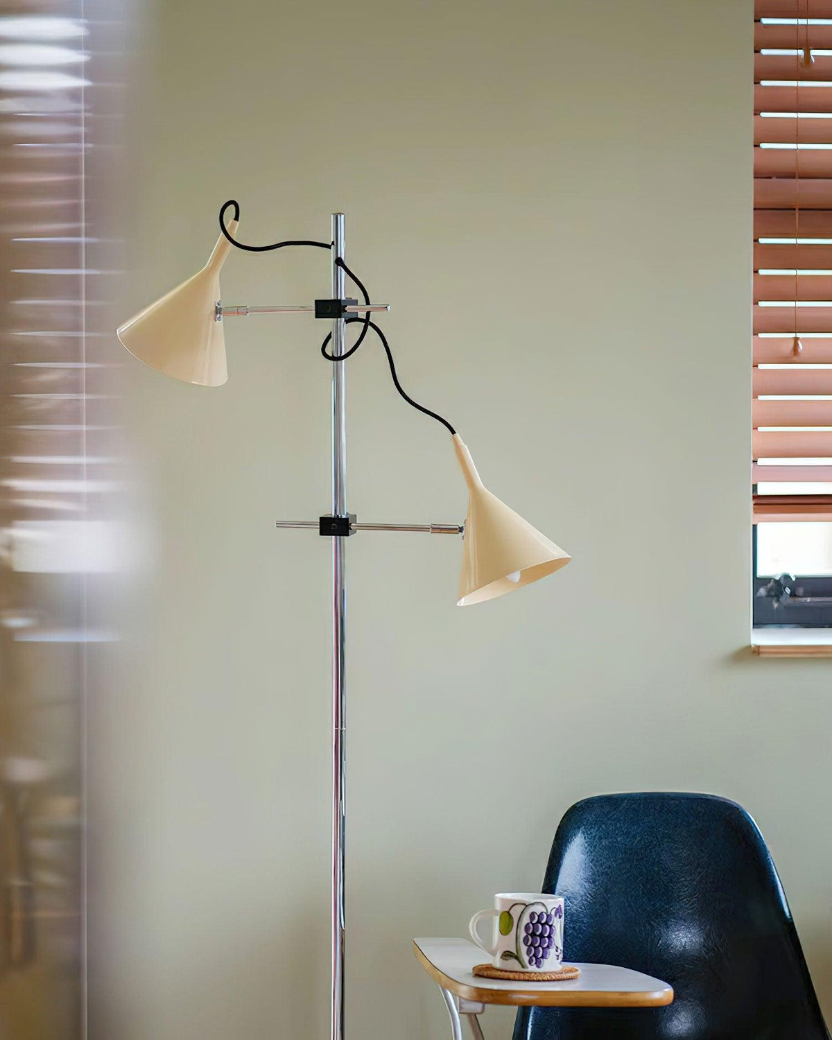 Double Bar Floor Lamp 9.8