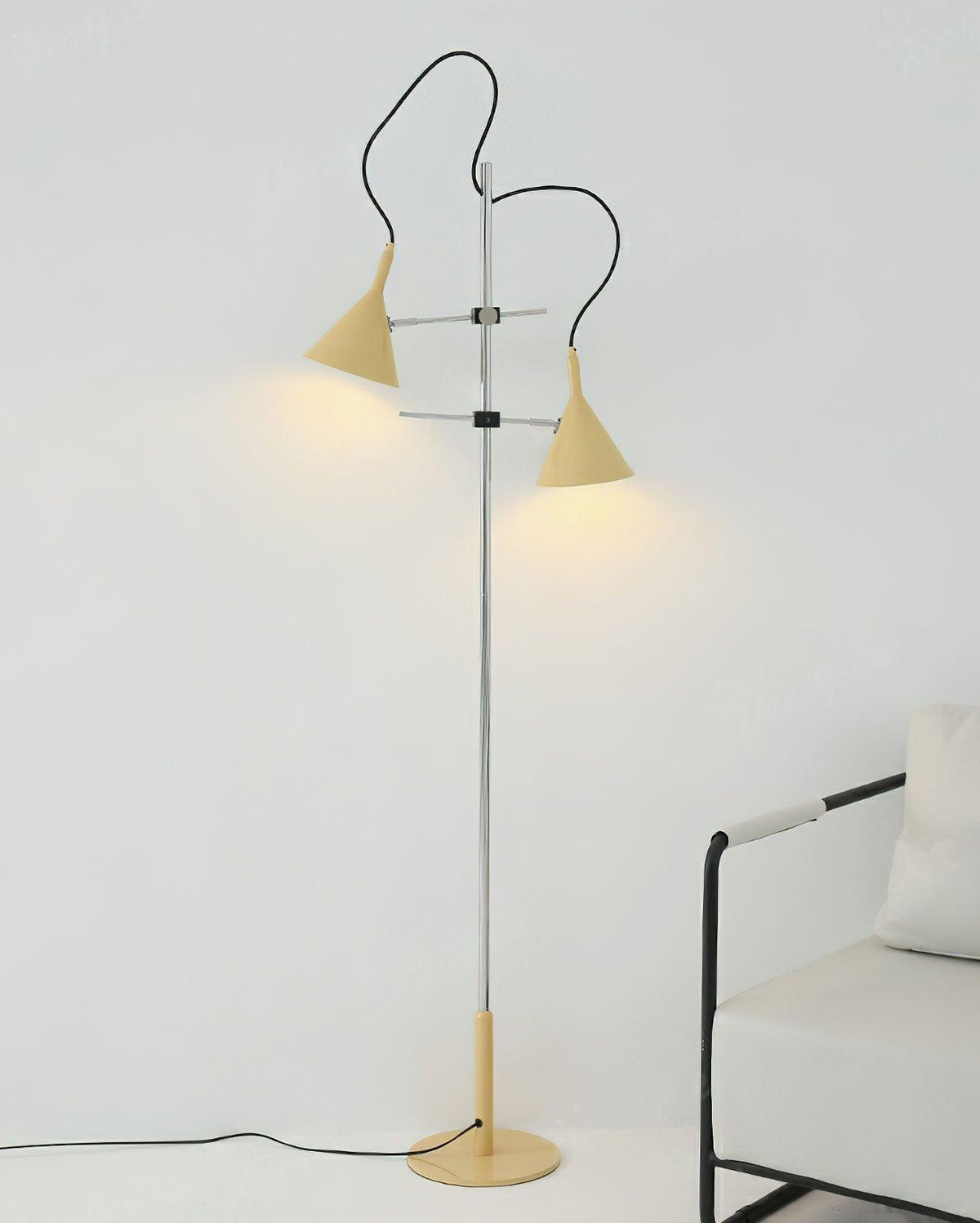 Double Bar Floor Lamp 9.8
