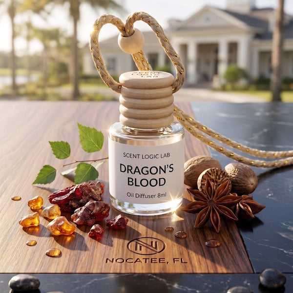 Luxury Car Diffuser — Nature Scents, 8ml Refillable, Long-Lasting Fragrance