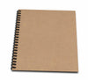 3dRose Florene Designer Textures - Natural Cardboard Texture - Drawing Books (db_62628) - Drawing Book 8 x 8 inch