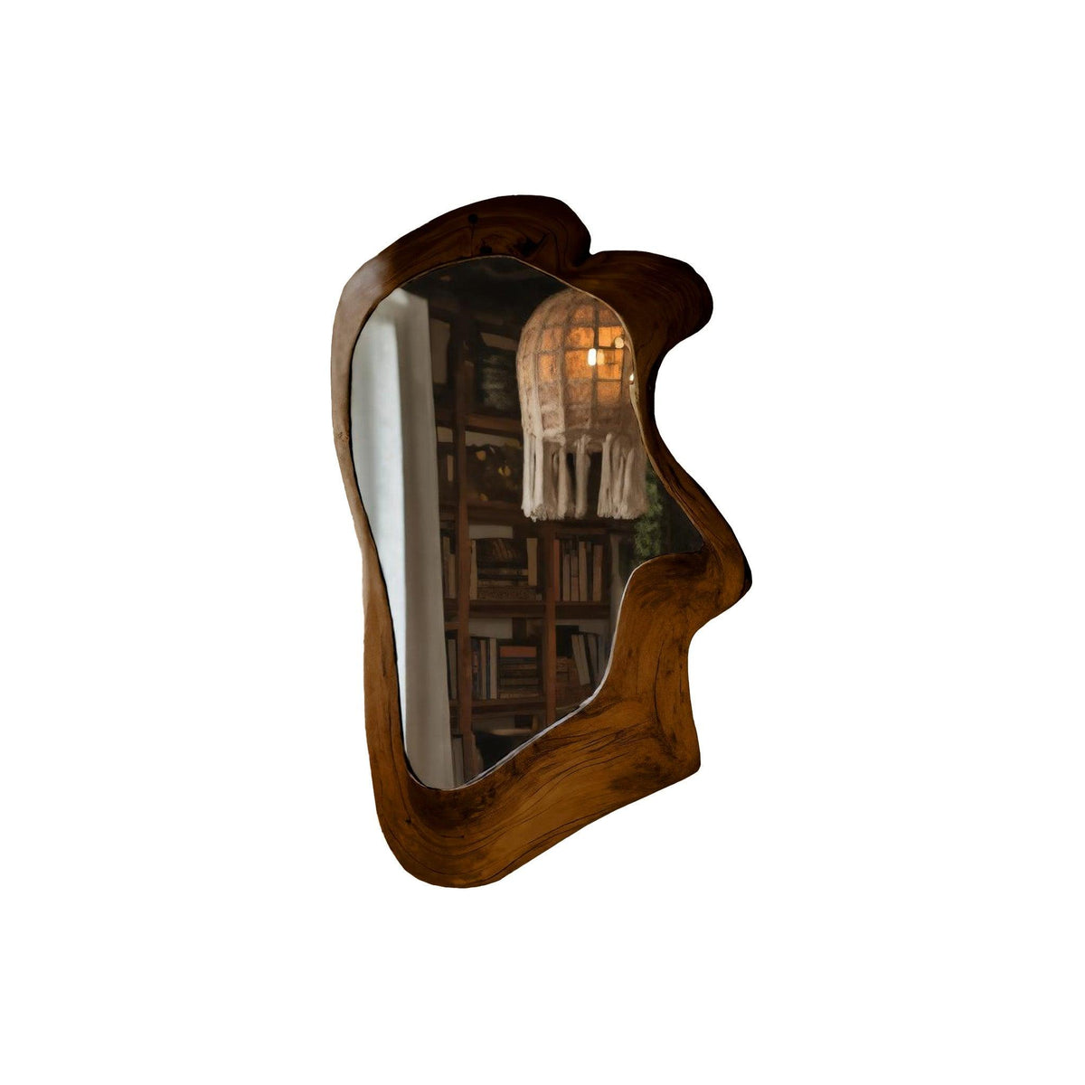Driftform Handcrafted Live Edge Solid Wood Mirror