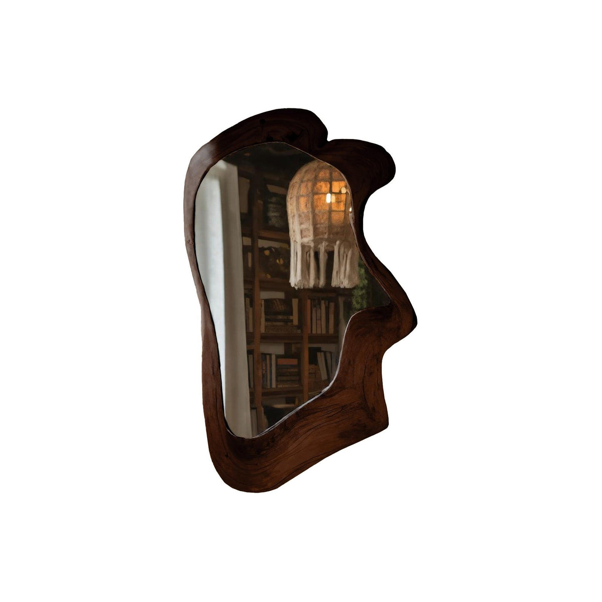 Driftform Handcrafted Live Edge Solid Wood Mirror