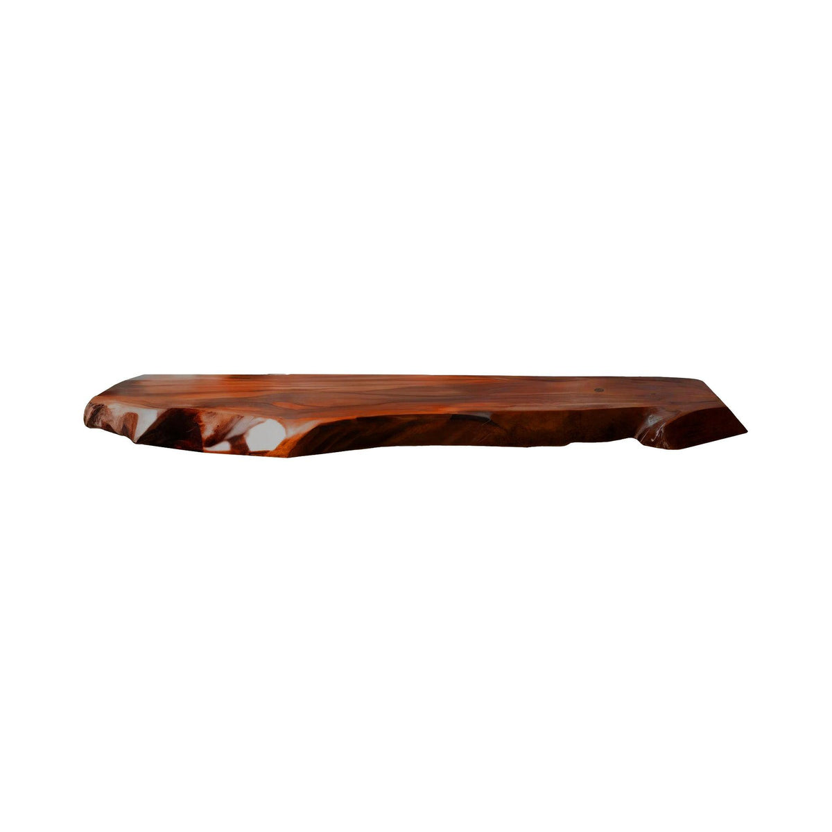 Driftwood Live Edge Wood Floating Bathroom Vanity