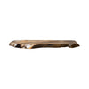 Driftwood Live Edge Wood Floating Bathroom Vanity - Natural Oak / 20"W × 18"D × 2"T