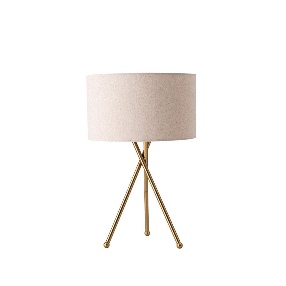 Drum Shaped Table Lamp 13.8