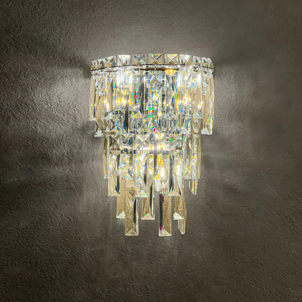 Crystal Rainfall Cyra Wall Lamp