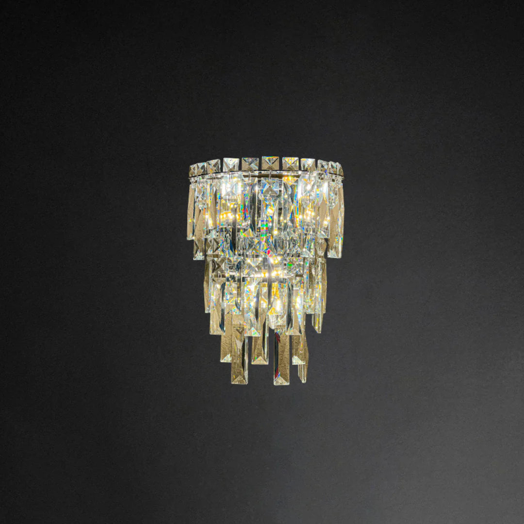 Crystal Rainfall Cyra Wall Lamp