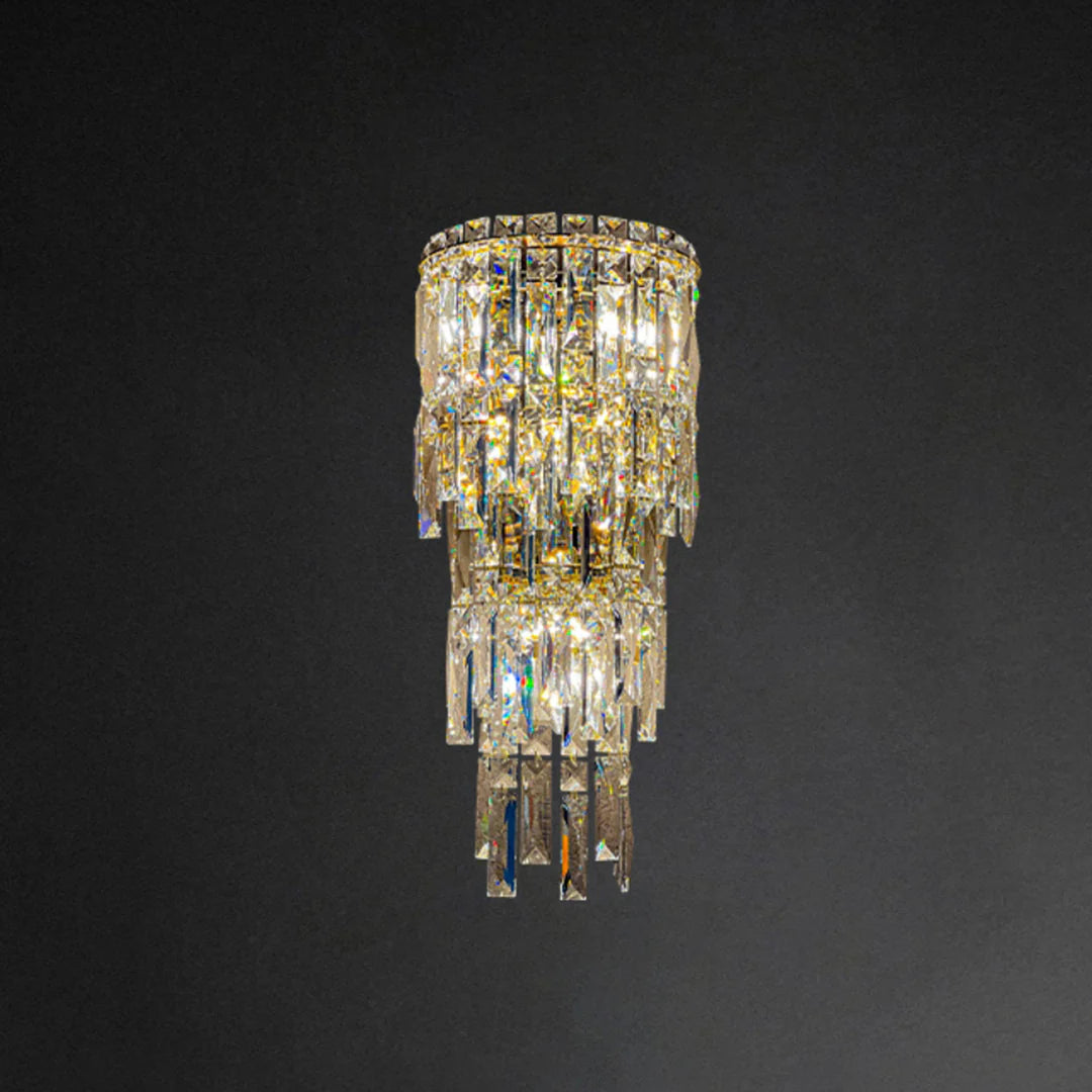 Crystal Rainfall Cyra Wall Lamp