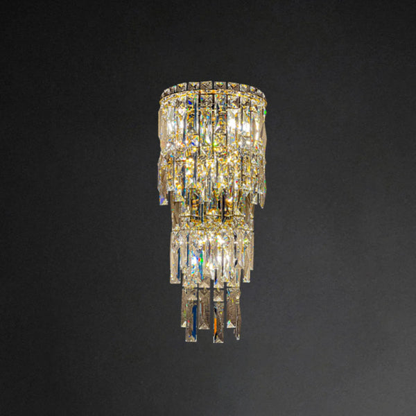 Crystal Rainfall Cyra Wall Lamp