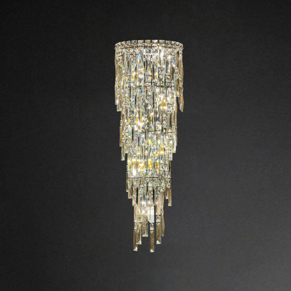 Crystal Rainfall Cyra Wall Lamp