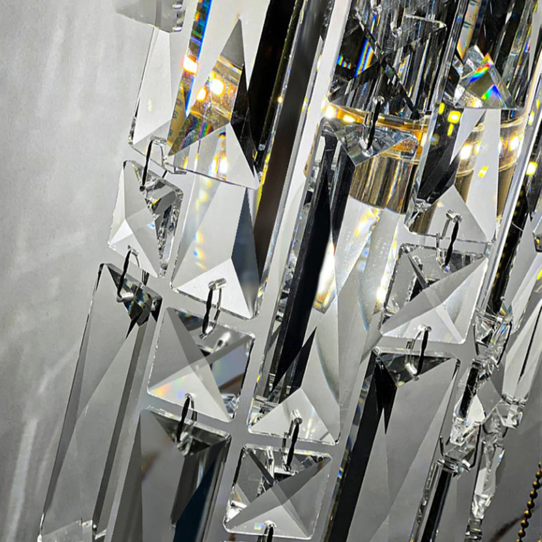 Crystal Rainfall Cyra Wall Lamp