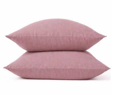 Stonewashed 100% Linen Pillowcases - Set of 2