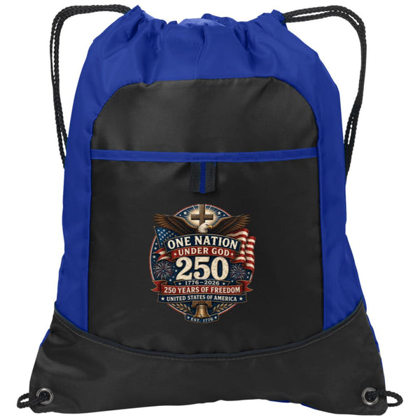 Pocket Cinch PackBella One Nation Under God — 250 Years - Cross