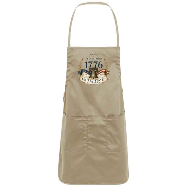 Full-Length Apron Premium Americana — Established 1776