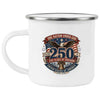 Enamel Camping Mug15oz White Mug One Nation Under God — 250 Years of Freedom - Bell
