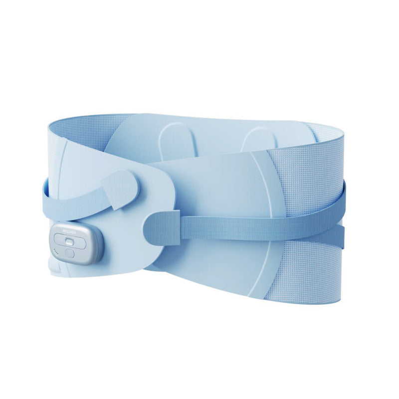 Shaping waist support belt waist massager massage belt EMS pulse hot compress vibration waist