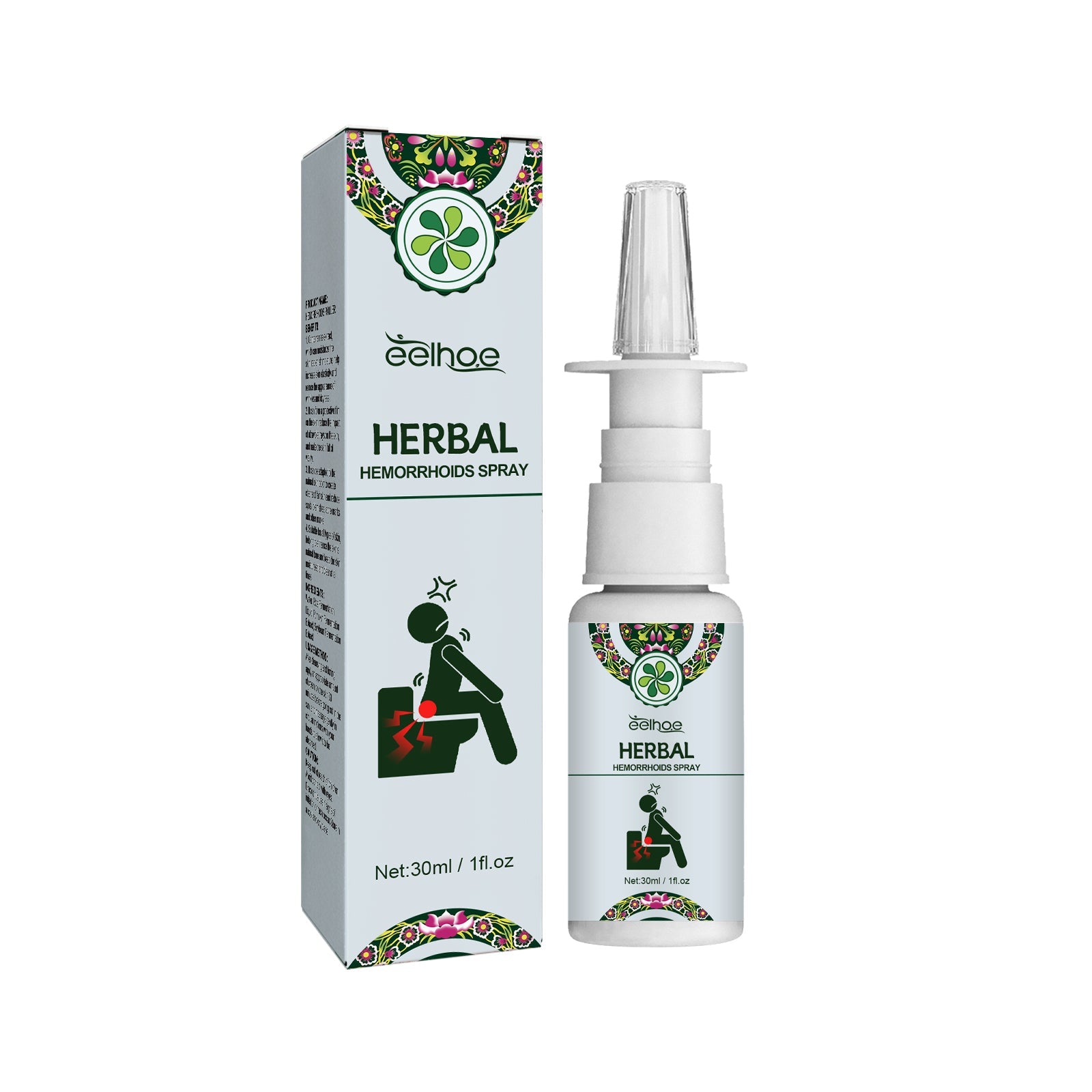 Herbal Hemorrhoid Relief Spray To Relieve Perianal Itching And Swelling Discomfort Herbal Serum Perianal Gentle Treatment