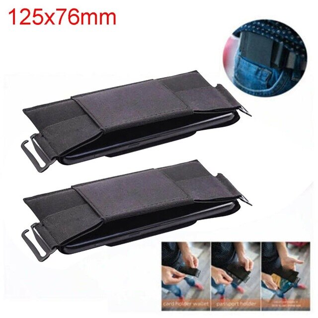 Portable Pouch Card Storage Bag Minimalist Invisible Wallet Organizer Holder Card Holder Wallet Passport Holder