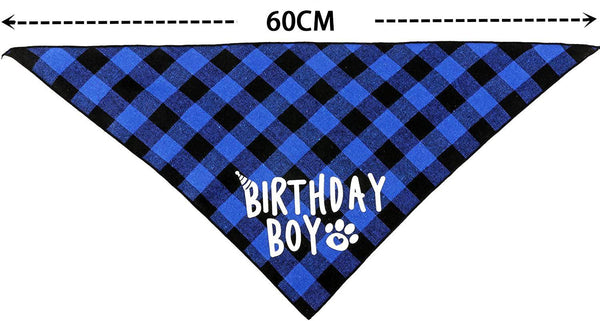 Pet Birthday Set  Triangle Scarf Hat Pet Party Decoration Styling Outdoor Creative