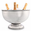 Pewter Medici Bead Ice Tub/Punch Bowl