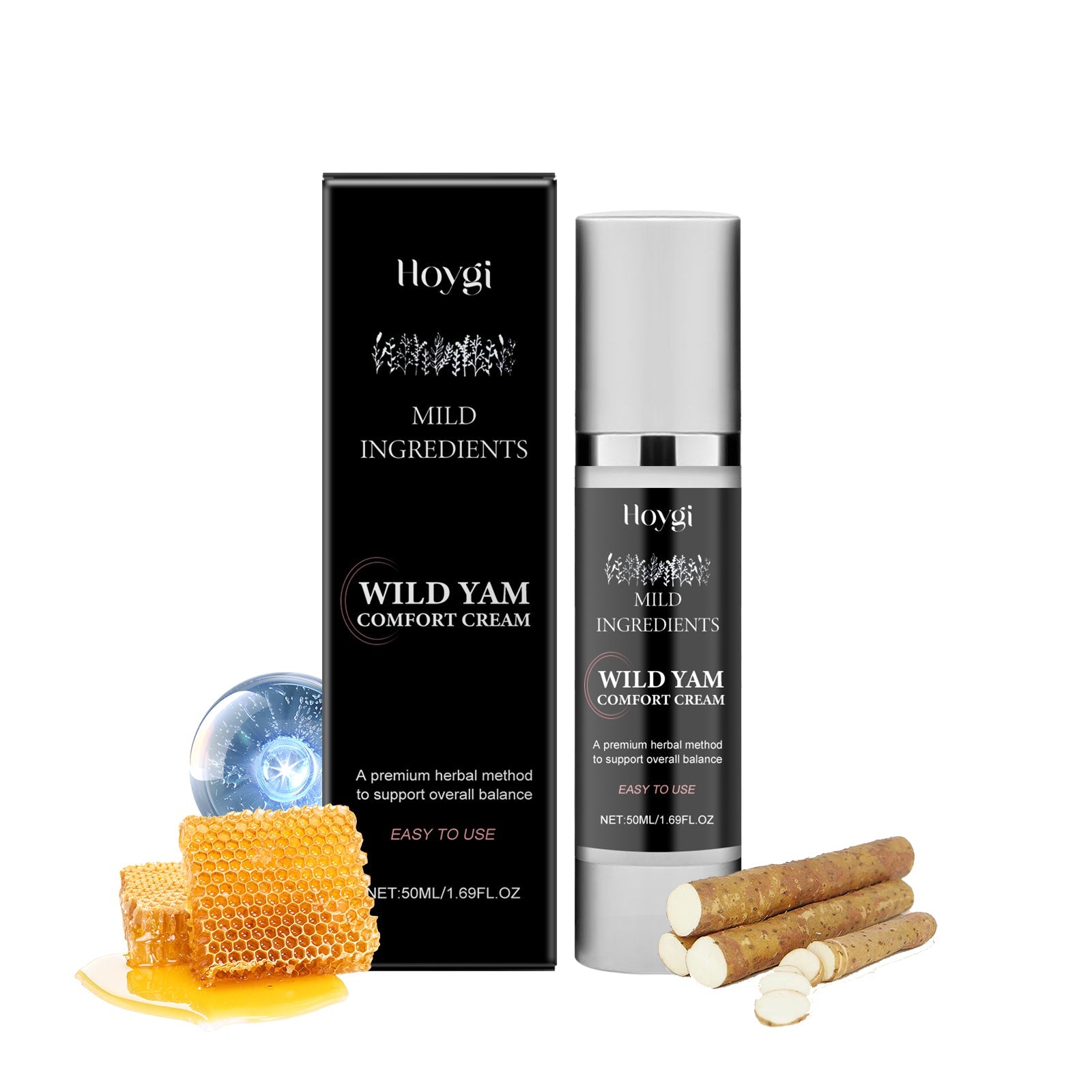 Wild Yam Body Care Cream Gently Moisturizes Women's Skin And Nourishes Body Care Cream