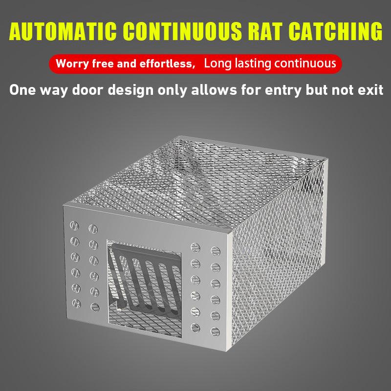 Mouse Cage Fully Automatic Mouse Trap Mouse Cage Capture Mouse Clamp Artifact to Kill Household Indoor Mouse Continuous Cycle