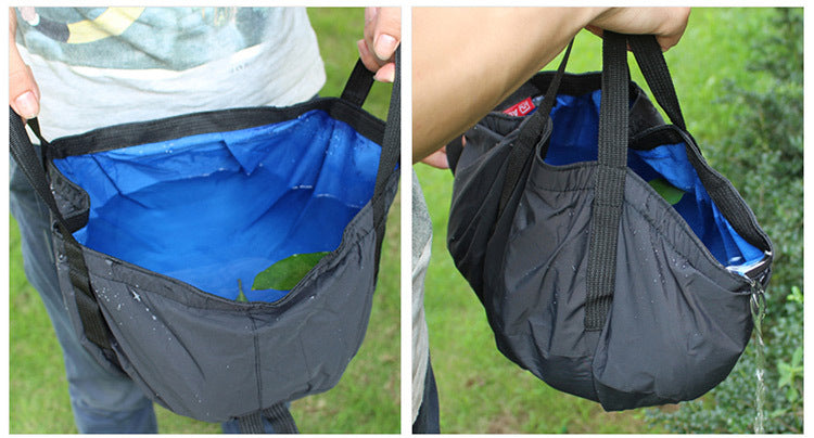 Fishing Basin Portable Travel Laundry Washbasin Foot Bag Bucket Outdoor Travel Basin