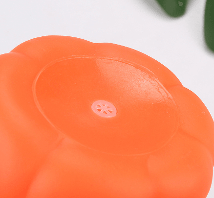 Halloween Pumpkin Toy for Pets - Interactive Rubber Toy with Sound for Dogs to Chew and Play