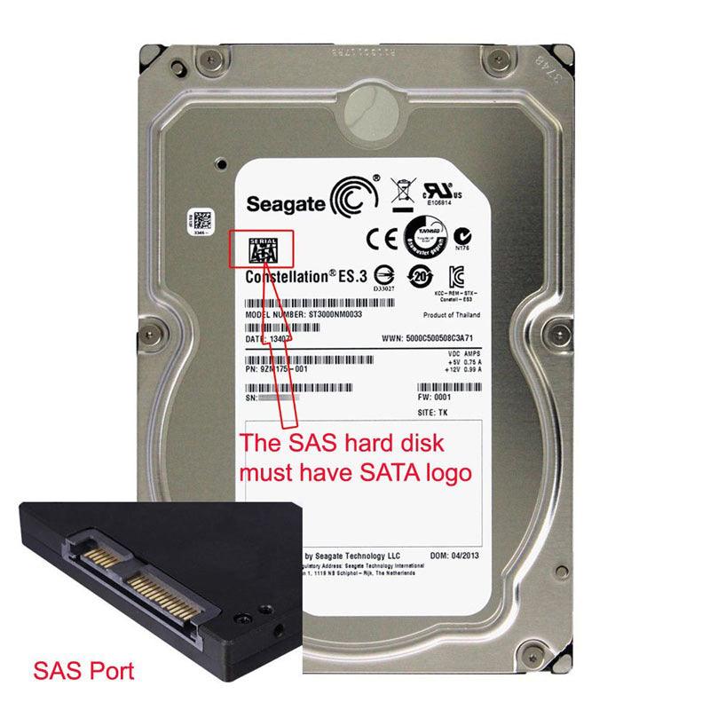SATA to SAS adapter motherboard small port SAS adapter