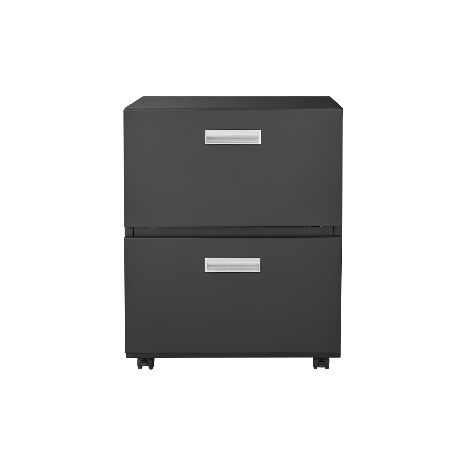 Office furniture Copier Cabinet black 2 door steel copier stand mobile pedestal file Printer Stand