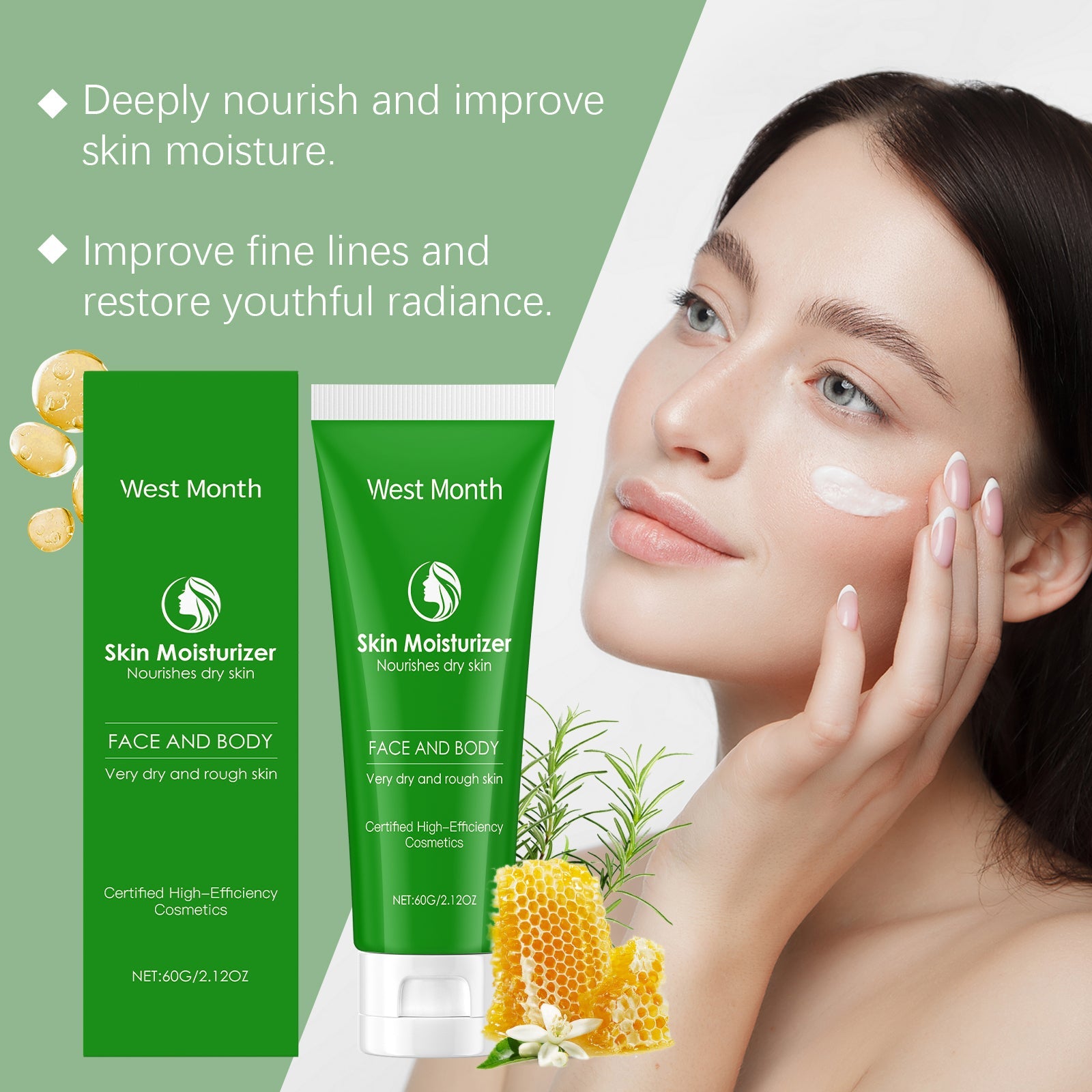 Moisturizing Moisturizer Gentle Moisturizing Facial Skin Repair Dry Moisturizing Moisturizing Face Cream