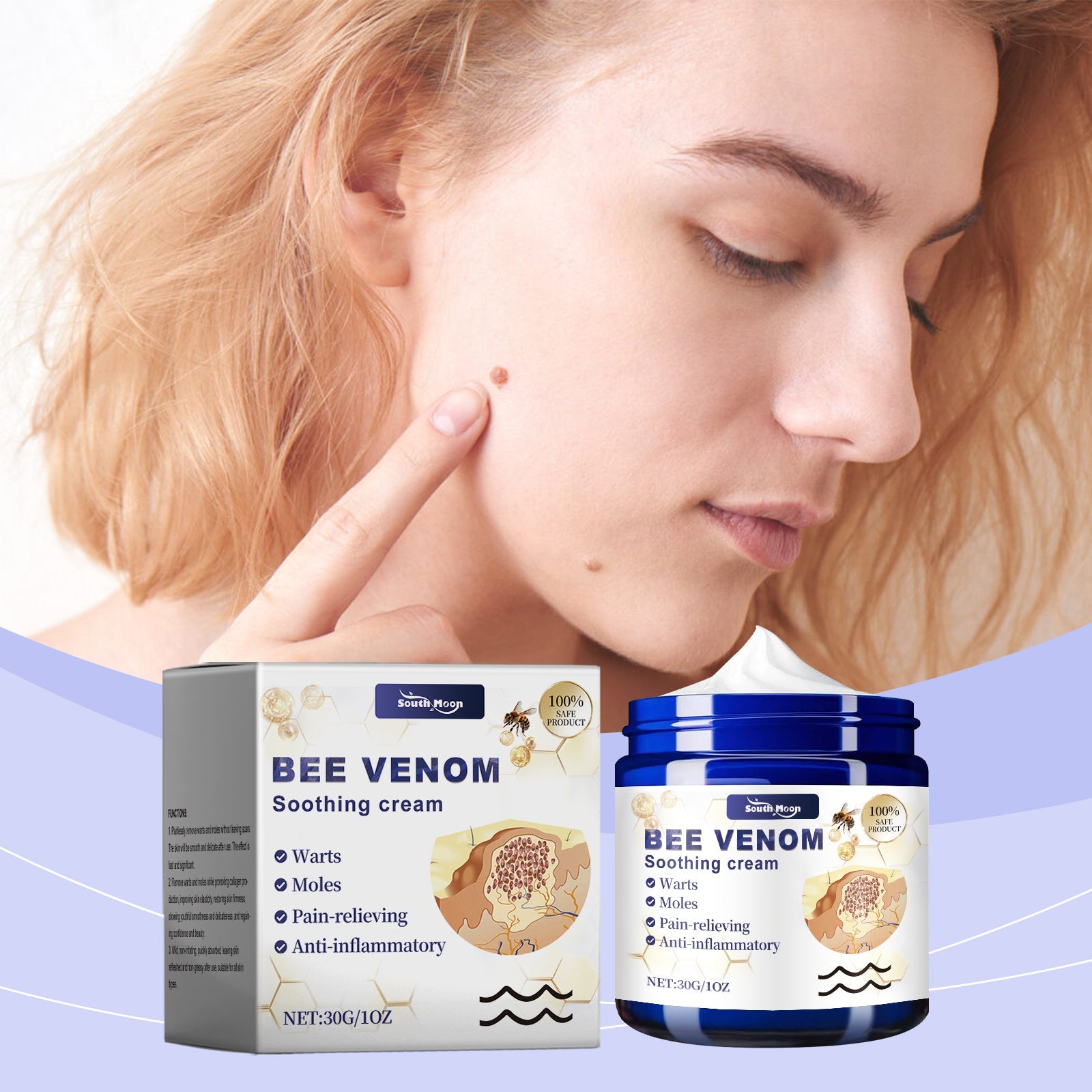 Body Care Soothing Cream, Clear Skin Keyu Moisturizing Moisturizing Smooth Skin Keyu Cream