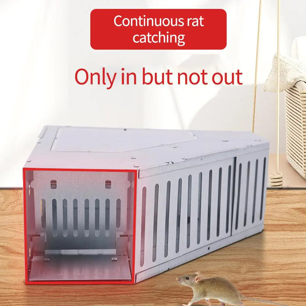Catching Mice Mouse Traps Occasions Available Double-door Design Non-toxic Reusable Rustproof Garden Supplies Portable
