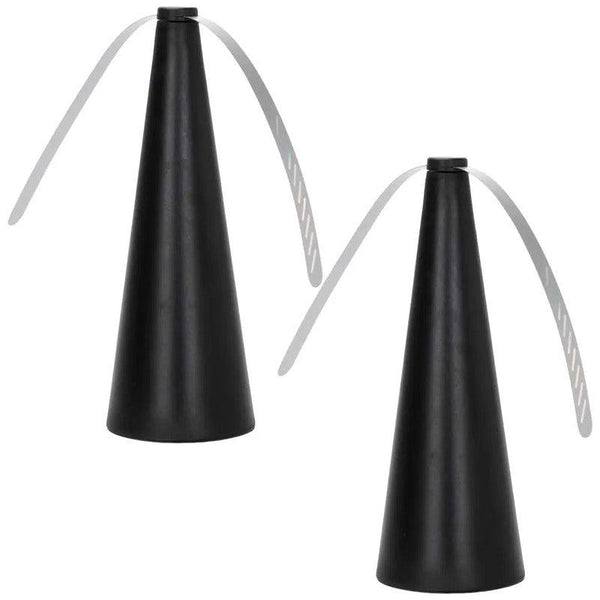 Portable fly fans, tabletop fly killers. Keep flies and insects away from food, for outdoor kitchens and restaurants. 2 units.