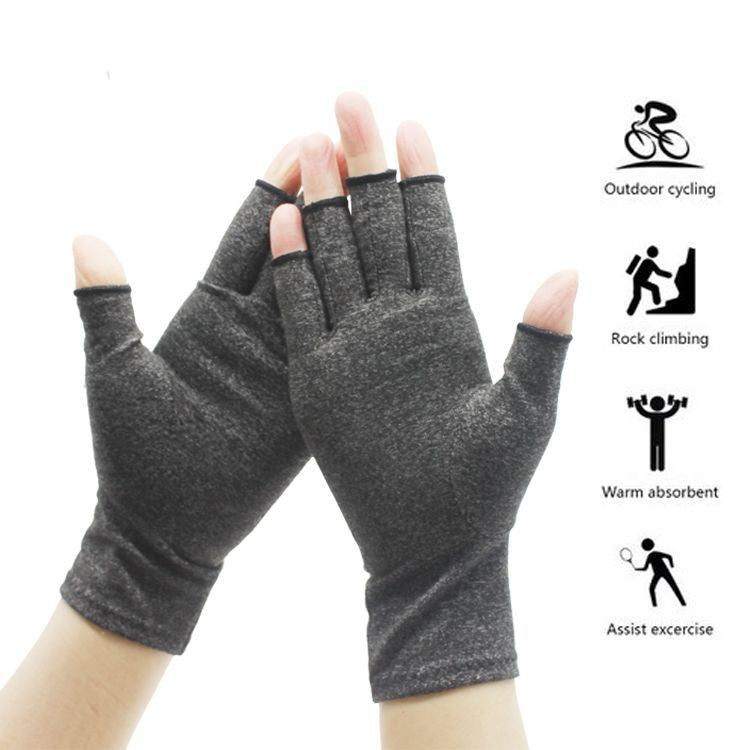 WorthWhile 1 Pair Compression Arthritis Gloves Wrist Support Cotton Joint Pain Relief Hand Brace Women Men Therapy Wristband