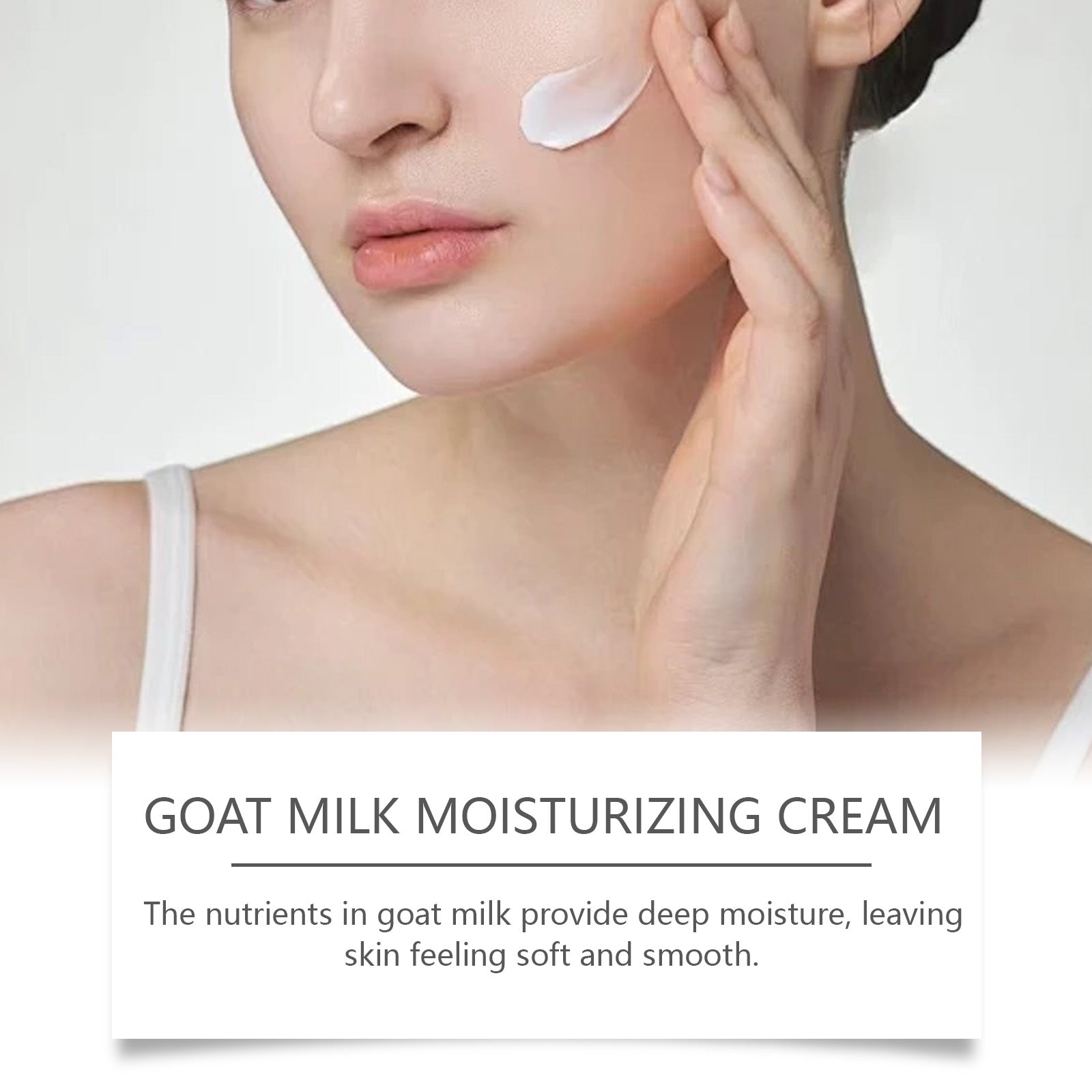 Sheep Moisturizer, Moisturizing High Moisture Goat Milk Soft, Smooth And Elastic Gloss Repair Cream