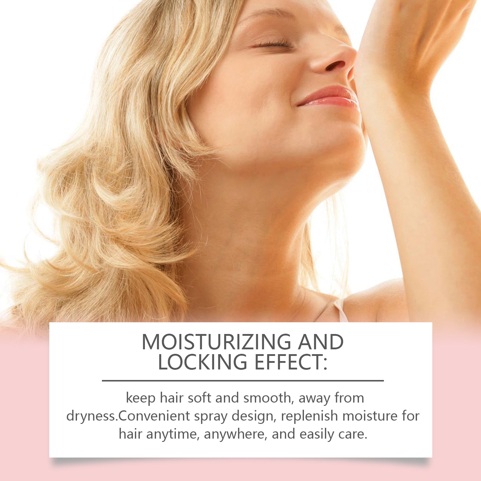 Women's Hair Flower Fragrance Perfume Spray Nourishing Hair Deep Hydrating Fresh Floral Fragrance Hair Perfume Spray