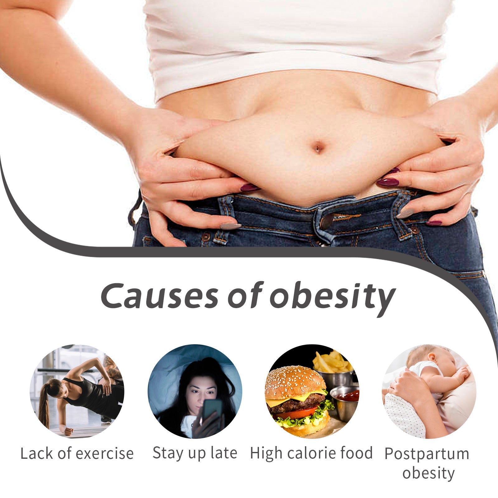 Organic Balm, Smooth And Firm Arms Thighs Belly Bye Meat Belly Anti-Orange Peel Body Shaping Bar