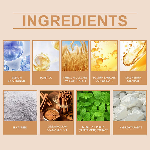 Volcanic Ash Dental Cleaning Powder Clean Bad Breath Confident Smile Teeth Cleaning Care Beauty Dental Powder