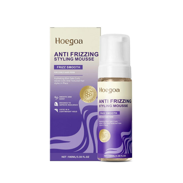 Curls Volumizing And Styling Mousse Curls Styling Shine Confident, Soft And Elastic Curling