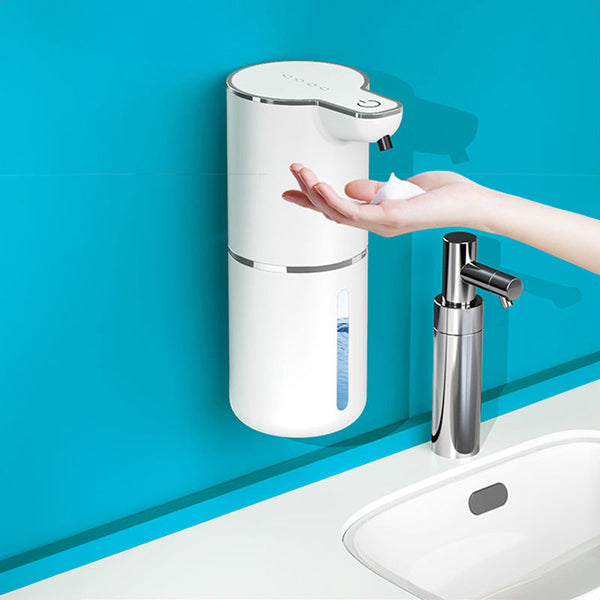 Touchless Sensor Soap Dispenser for Bathroom & Kitchen. Offers Foam and Liquid Modes.